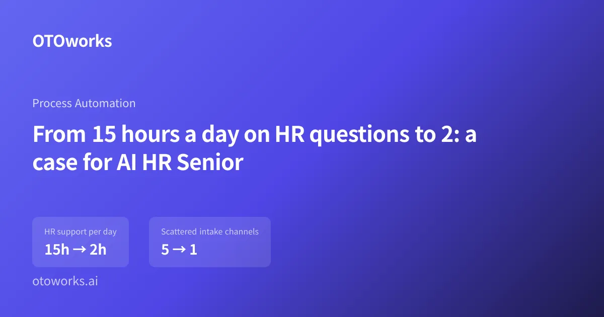 How AI HR Senior cut HR answer prep from 30m to 5m